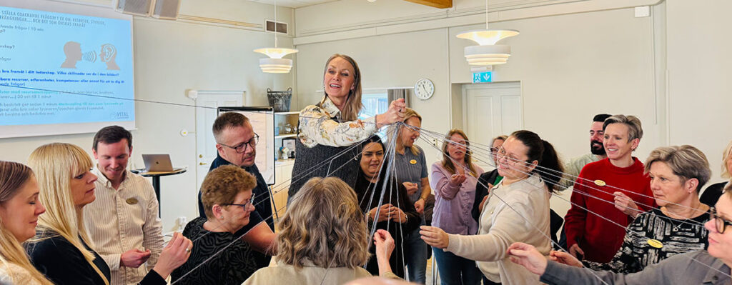 Sussan erbjuder utbildning i lösningsfokuserat förhållningssätt.